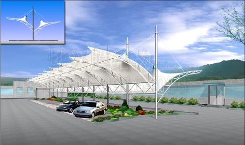 膜結(jié)構(gòu)車棚材料的選擇標(biāo)準(zhǔn)