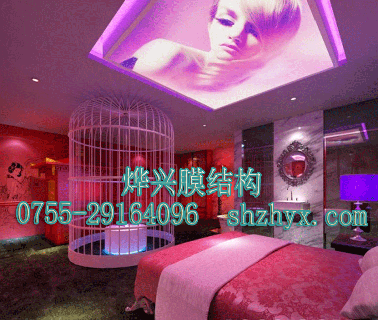 室內(nèi)軟膜天花背景墻，唯美得發(fā)光